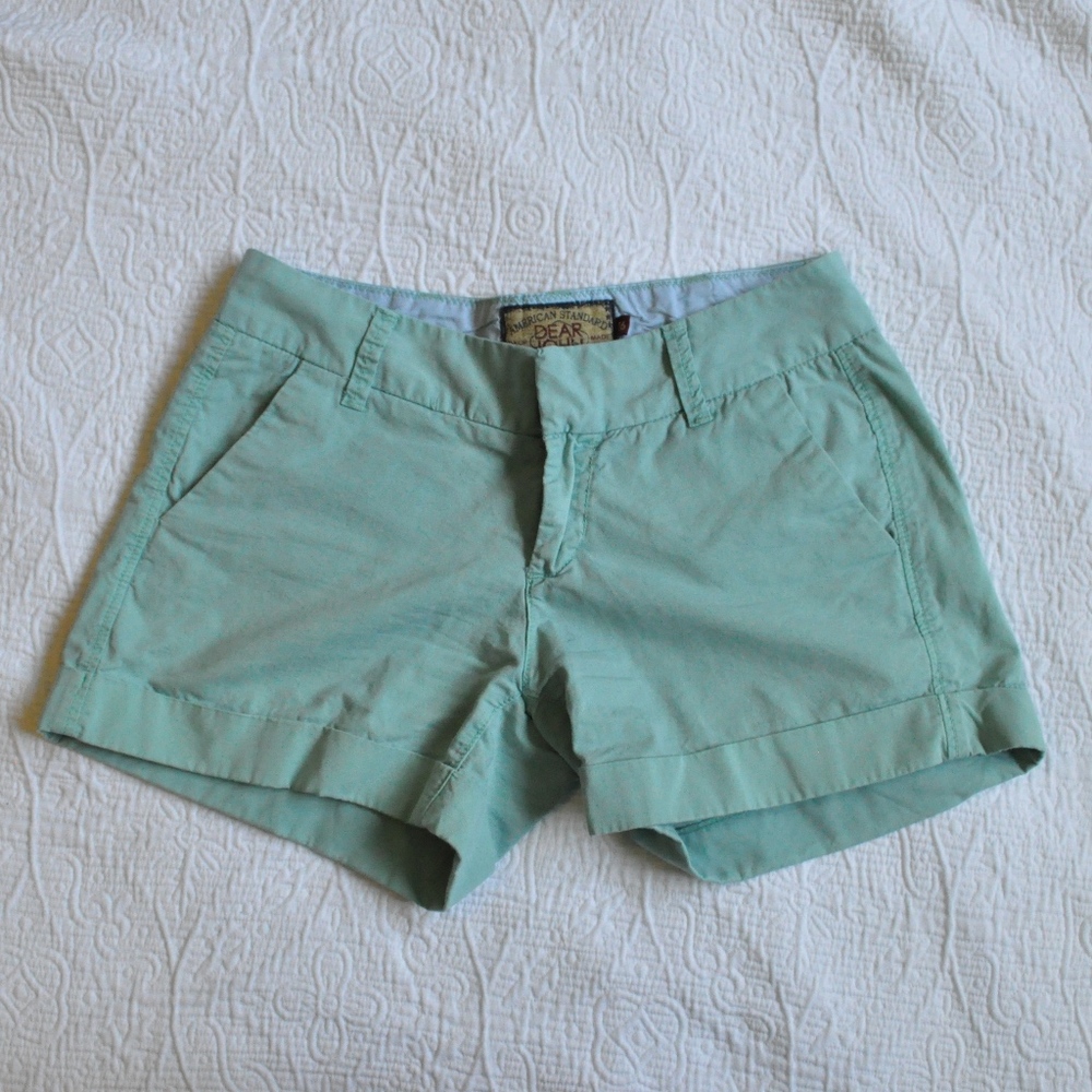 Dear John Denim- Light Teal Shorts Size 26